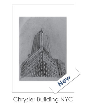 Chrysler Building Notecard