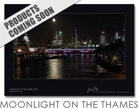 MoonLight On The Thames