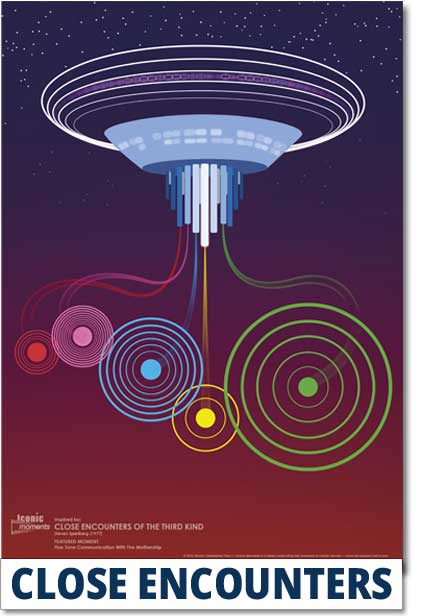 CLOSE ENOCOUNTERS OF THE THIRD KIND Print