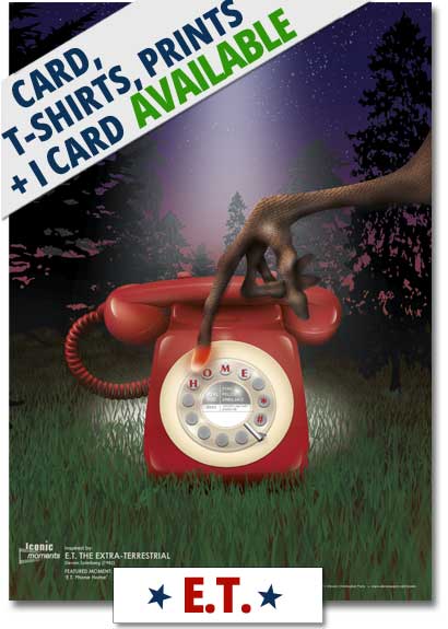 ET The Extra Terrestrial Print