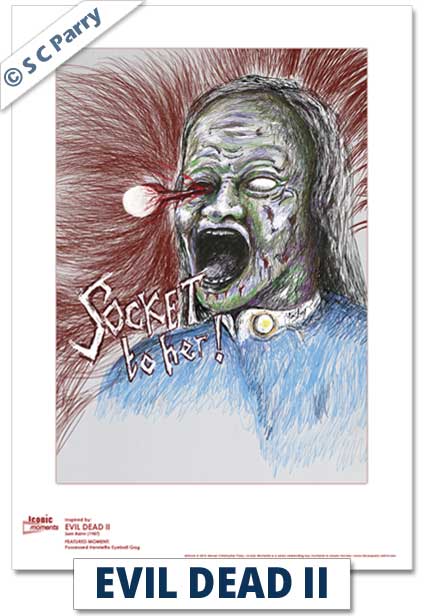 Evil Dead 2 (Socket) Print