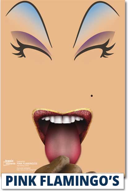 Pink Flamingos Print