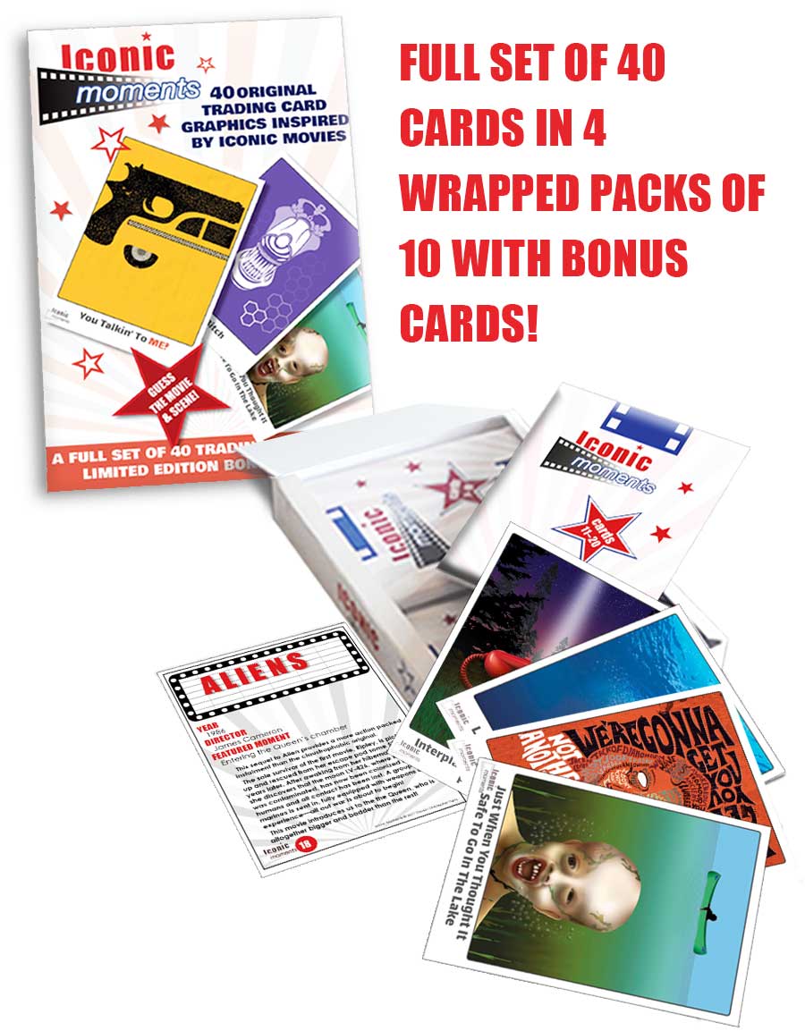 Iconic Moments Trading Card Box Set Series 1