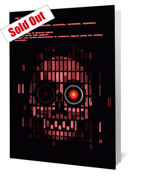 2001 A Space Odyssey Notecard - £3.99