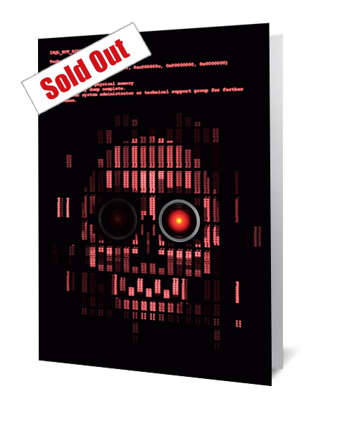 2001 A Space Odyssey Notecard £3.99