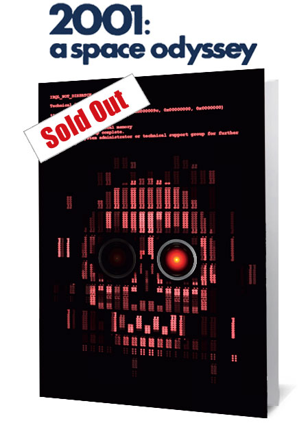 2001 A Space Odyssey Notecard £3.99