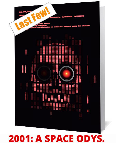 2001 A Space Odyssey Notecard £3.99