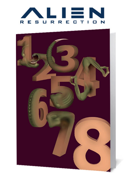 Alien Resurrection Notecard £3.99