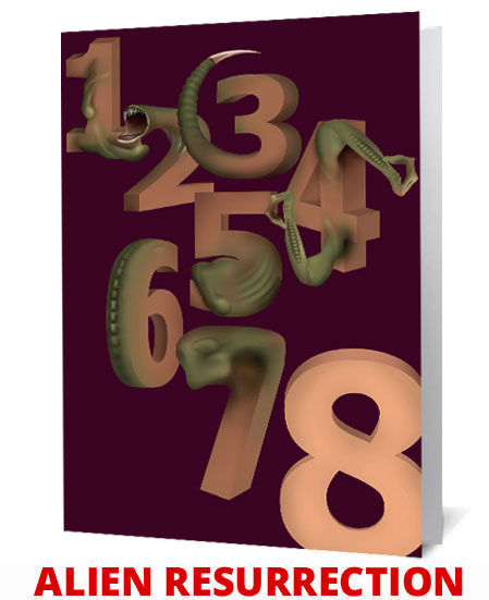 Alien Resurrection Notecard £3.99