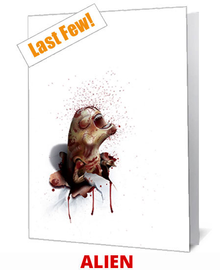 Alien Notecard £3.99