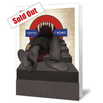 An American Werewolf In London Card