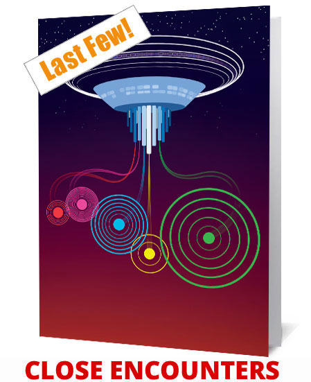 Close Encounters Of The Third Kind Notecard £3.99