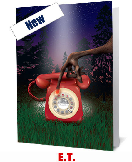 E.T. The Extra-Terrestrial Notecard £3.99