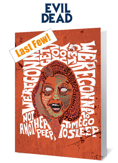 Evil Dead Notecard £3.99