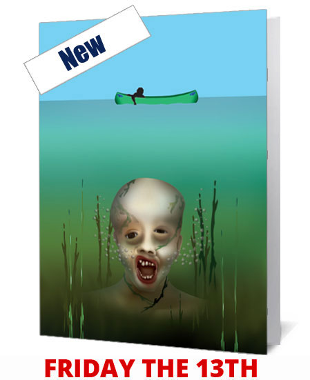 Friday The 13th Notecard £3.99
