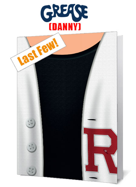 Grease (Danny) Notecard £3.99