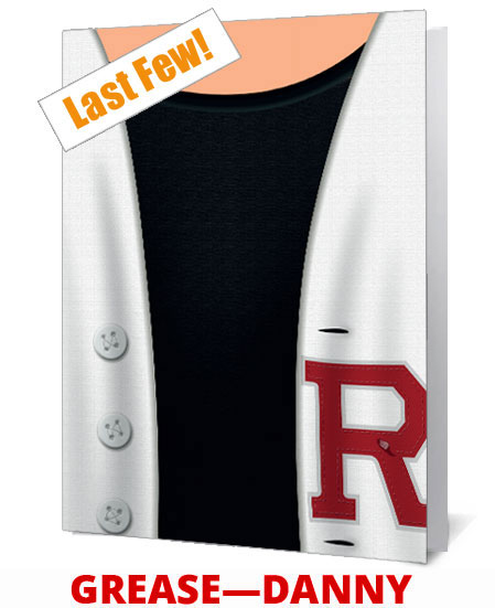 Grease (Danny) Notecard £3.99