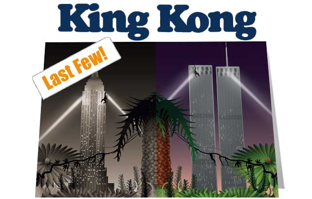 King Kong Notecard £3.99
