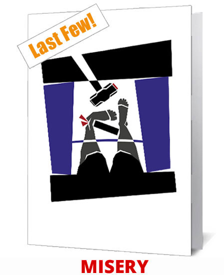 Misery Notecard £3.99