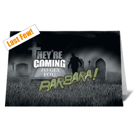 Night Of The Living Dead Card