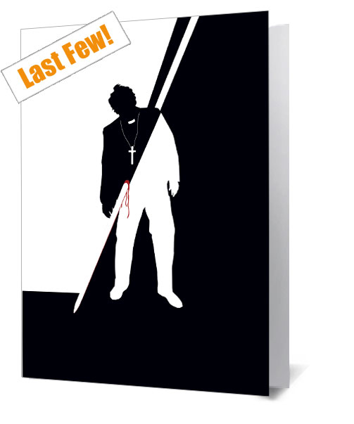 The Omen Priest Notecard - £3.99