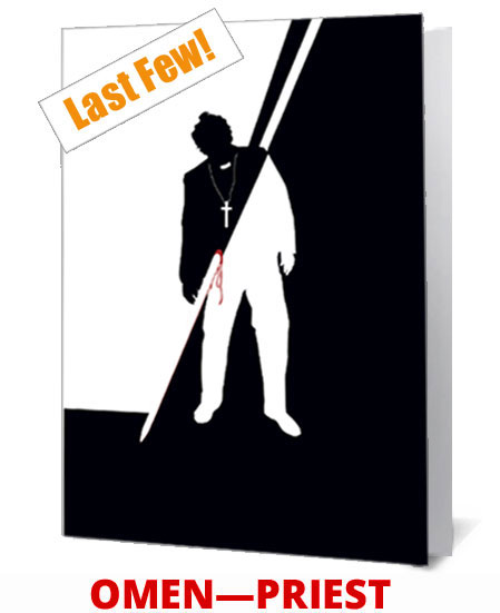 The Omen Priest Notecard £3.99