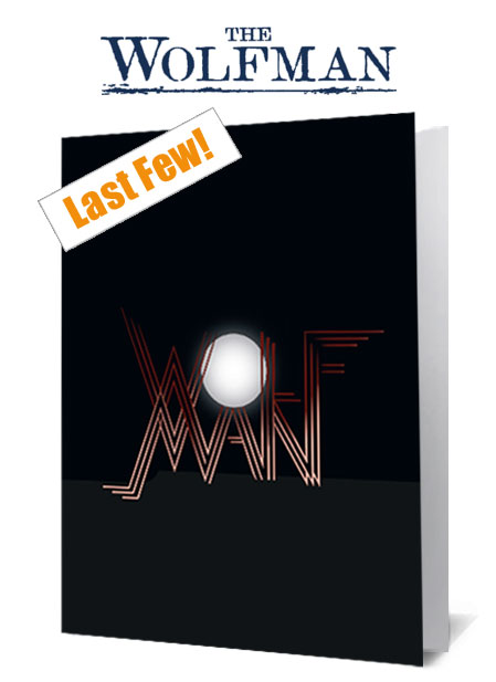 The Wolfman Notecard £3.99