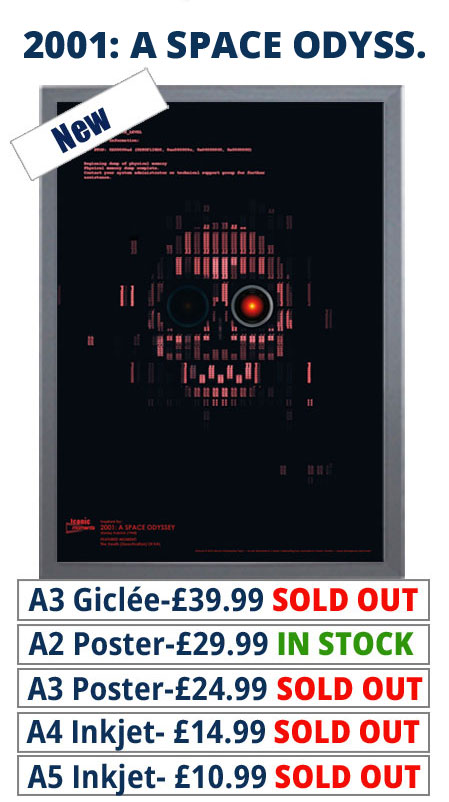 2001 A Space OdysseyPrints From £10.99