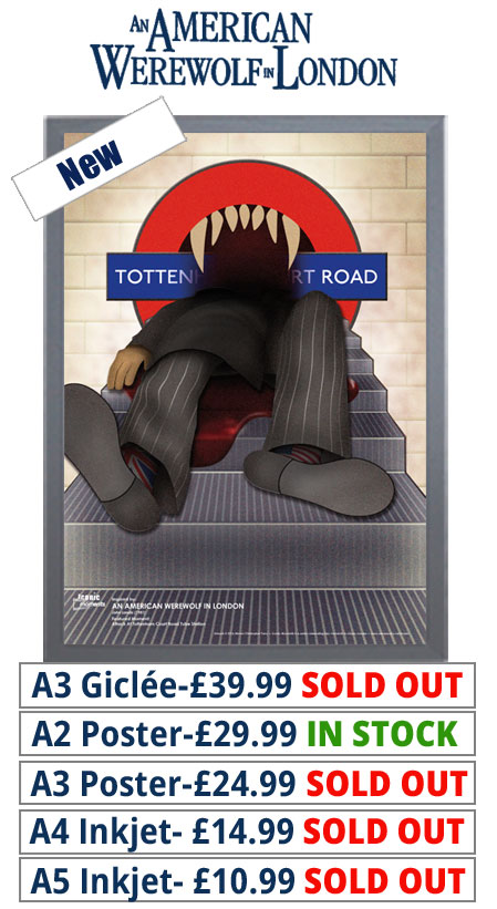 An American Werewolf In London Prints & Posters From £10.99