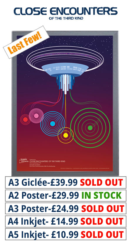 Close Encounters Of The Third Kind Prints & Posters From £10.99