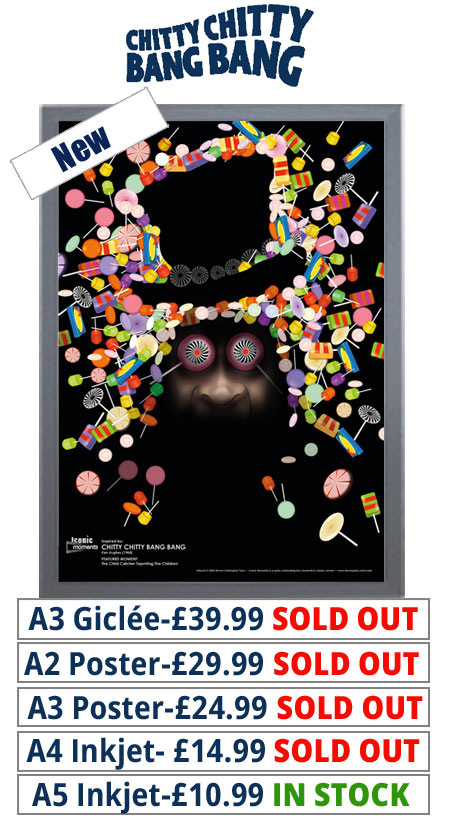 Chitty Chitty Bang Bang Prints & Posters From £10.99