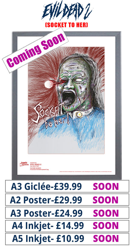 Evil Dead 2 (Socket) Prints & Posters From £10.99