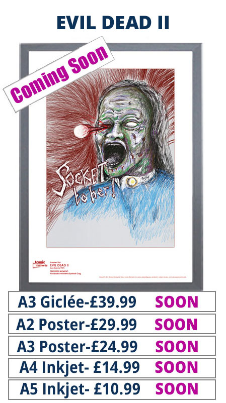 Evil Dead 2 (Socket)Prints From £10.99