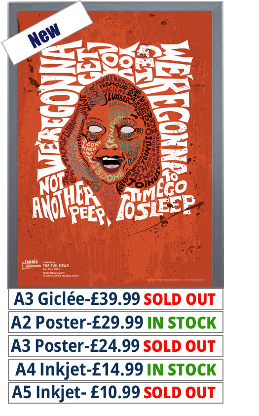 Evil Dead Print - Price From £10.99