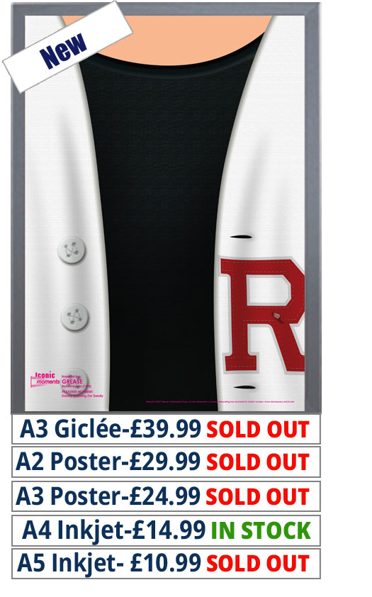 Grease Danny Print - Price From 10.99