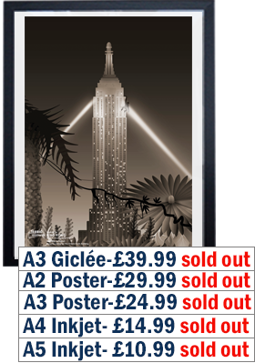 King Kong 1933 Print