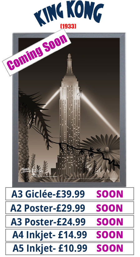 King Kong 1976 Prints & Posters From £10.99