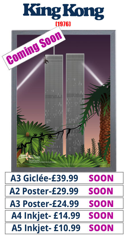 King Kong 1976 Prints & Posters From £10.99
