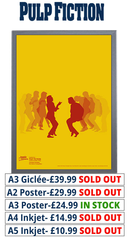 Pulp Fiction Prints & Posters From £10.99