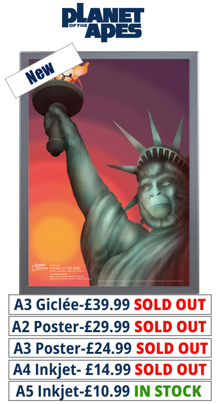 Planet Of The Apes Prints & Posters From £10.99