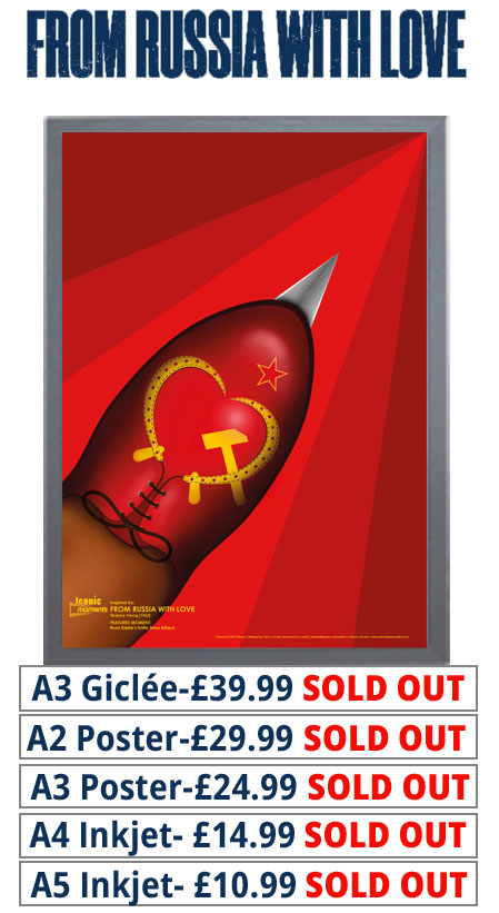 From Russia With Love Prints & Posters From £10.99
