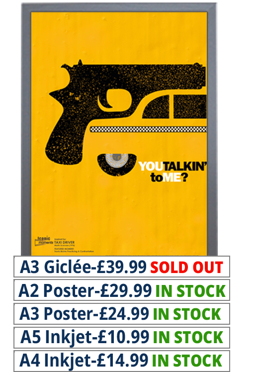 Taxi Driver Print Price From 10.99
