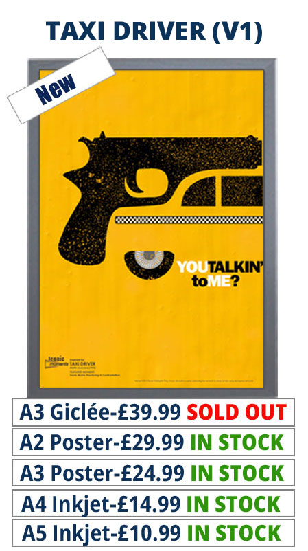 Taxi Driver V1Prints From £10.99