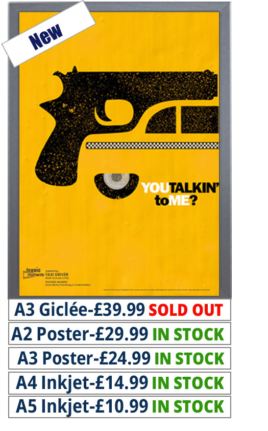Taxi Driver V1 Print - Price From 10.99