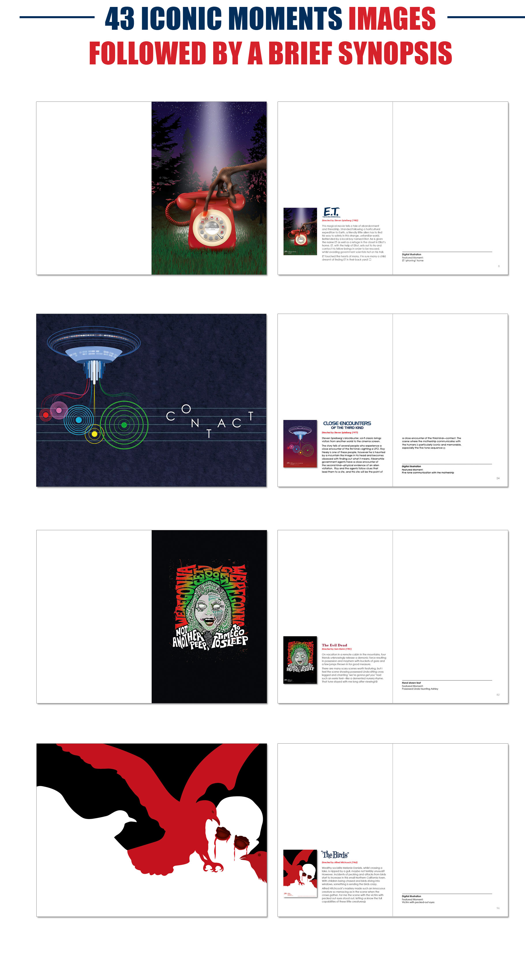 Iconic Moments Book Spreads