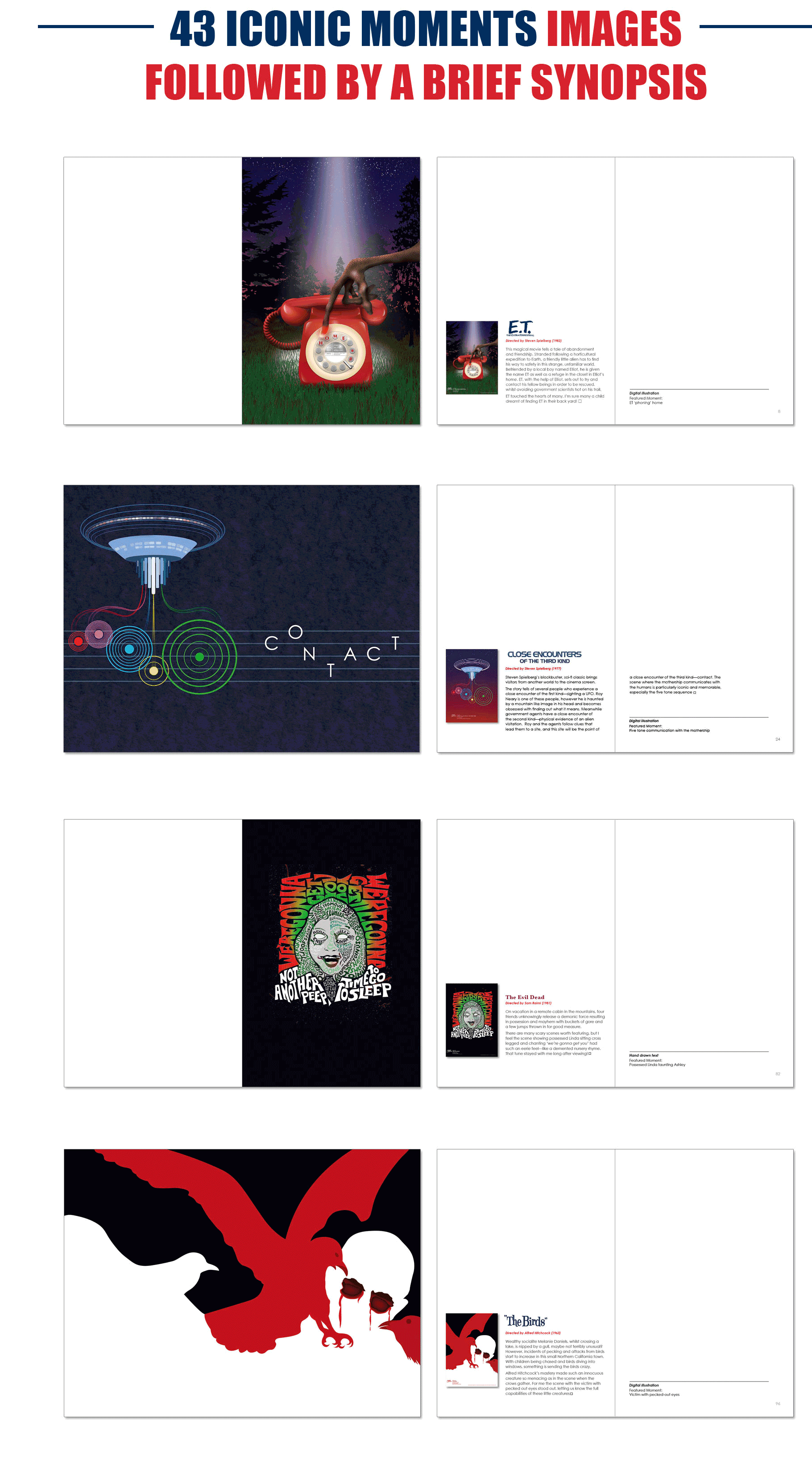Iconic Moments Book Spreads
