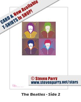 Stars & Icons series The Beatles Side Two- copyright 2018 Steven Christopher Parry not for commercial use www.stevenparry.net/stars