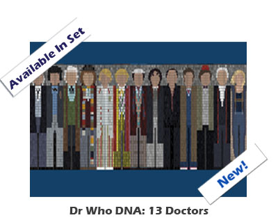 Dr Who DNA - 13 Dr's Card