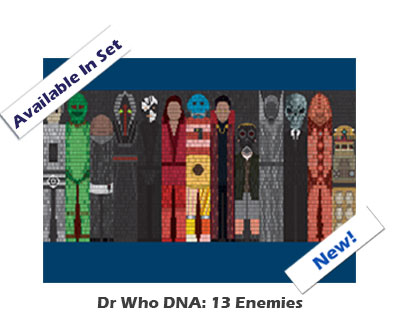 Dr Who DNA - 13 Enemies Card
