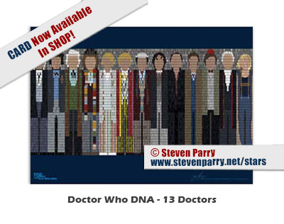 Stars & Icons series portrait Doctor Who-copyright 2017 Steven Christopher Parry not for commercial use www.stevenparry.net/stars